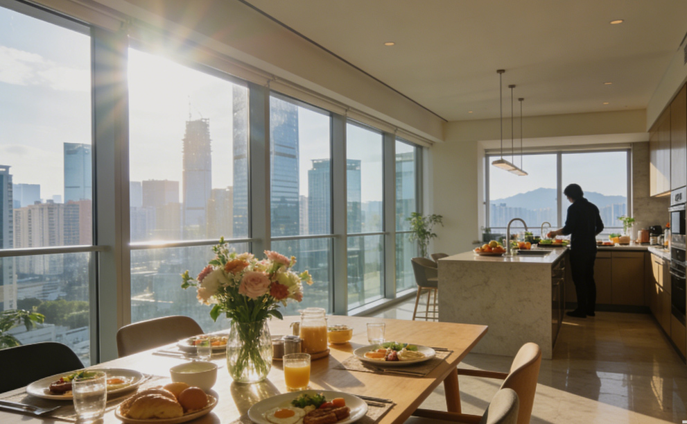 城市天际线景观